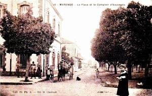 1725- Marengo - La Place et le Comptoir d'escompte